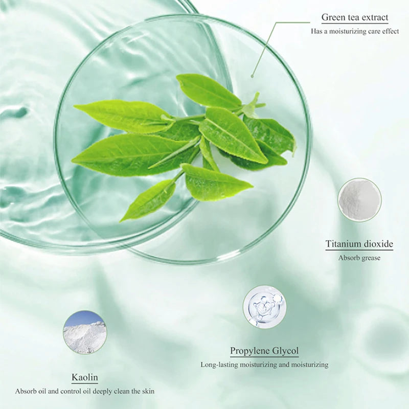 Private Label Wholesale Green Tea Purifying Cleansing Clay Mud Facemask Stick Dry Skin Body Mask Nose Use Skincare