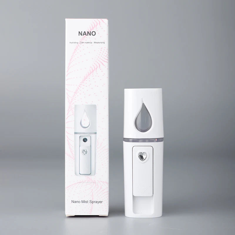 Portable Mini Nano Ionic Facial Mist Sprayer – Deep Hydration