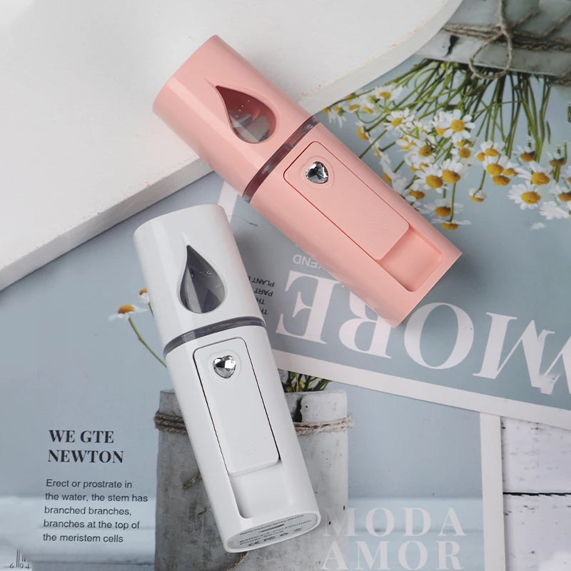 Portable Mini Nano Ionic Facial Mist Sprayer – Deep Hydration