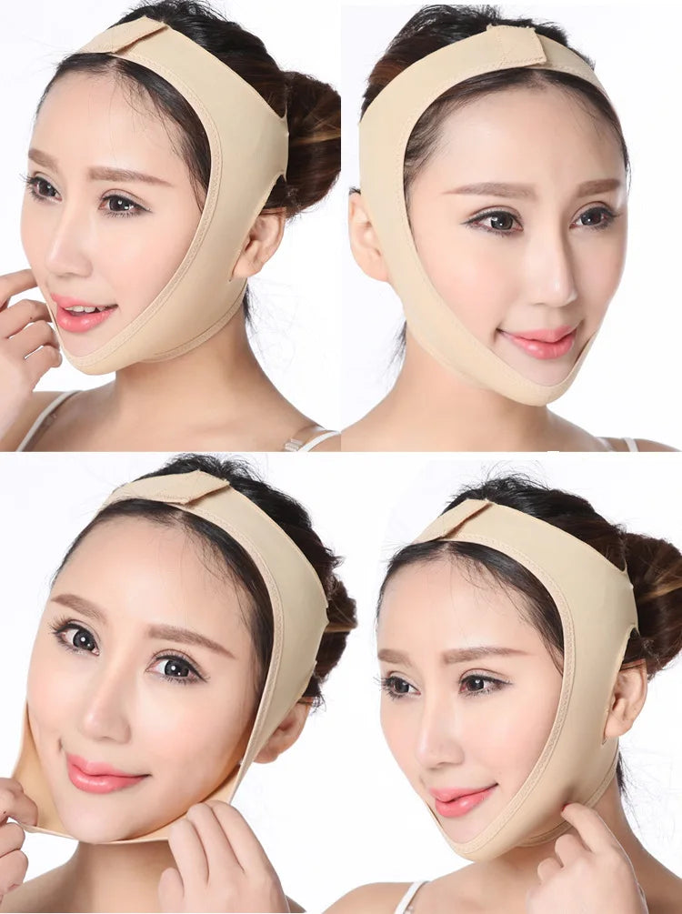 Reusable V-Line Face Lifting Belt – Chin Reducer & Anti-Wrinkle Mask
