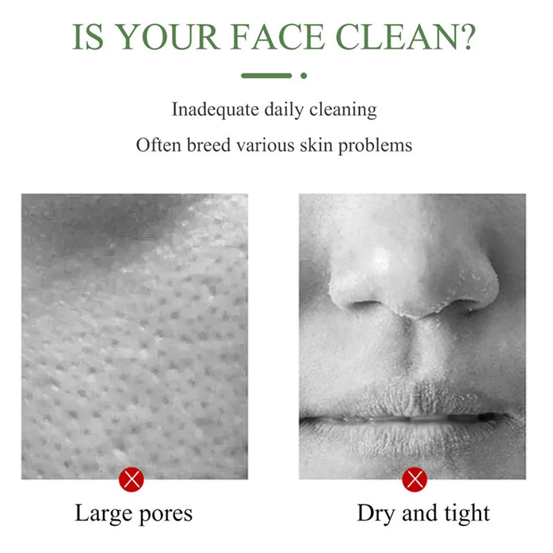 Private Label Wholesale Green Tea Purifying Cleansing Clay Mud Facemask Stick Dry Skin Body Mask Nose Use Skincare