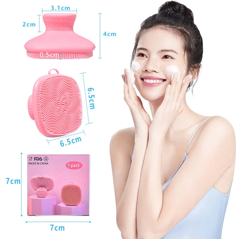 Face Scrubber Exfoliating Brush – Deep Cleansing & Smooth Skin Tool