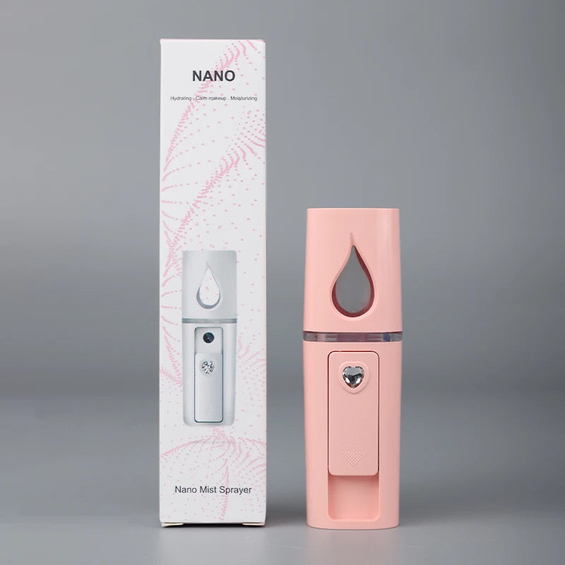 Portable Mini Nano Ionic Facial Mist Sprayer – Deep Hydration