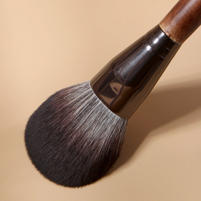 Large Powder Brush – Premium Animal Hair Makeup Brush for Face