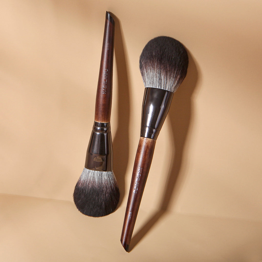 Large Powder Brush – Premium Animal Hair Makeup Brush for Face
