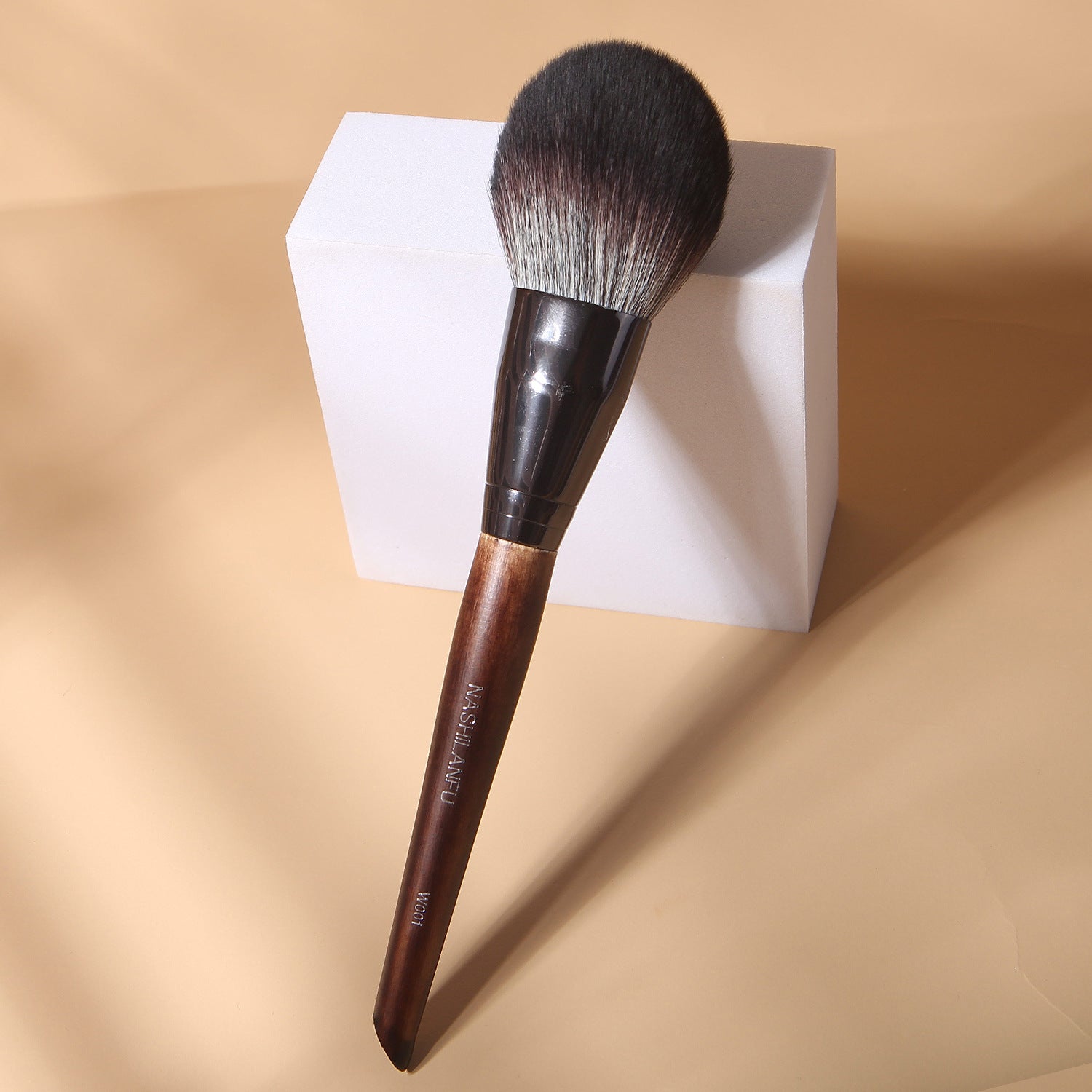 Large Powder Brush – Premium Animal Hair Makeup Brush for Face