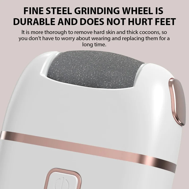 Rechargeable Electric Foot Grinder – Callus Remover & Heel Smoother