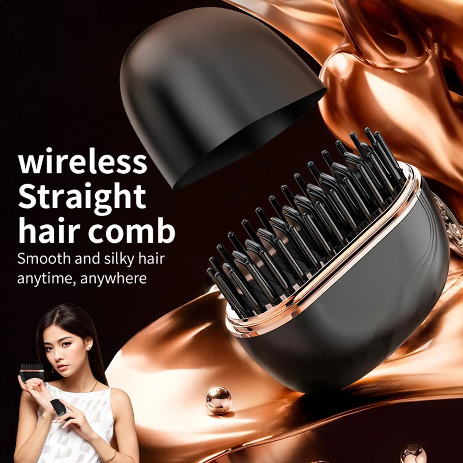 Professional Hair Straightener 240W – Adjustable Heat 160–230°C