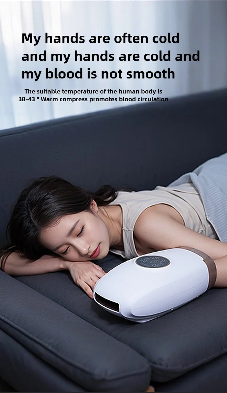 Electric 360° Hand Massager – Air Pressure Relief, Wireless & Portable | Christi's