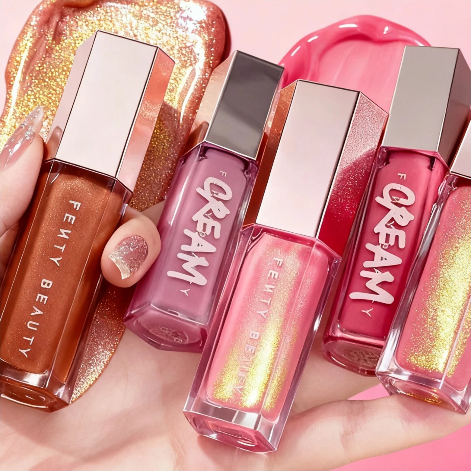 Fenty Beauty Lip Gloss – Long Lasting Moisturizing Water Gloss