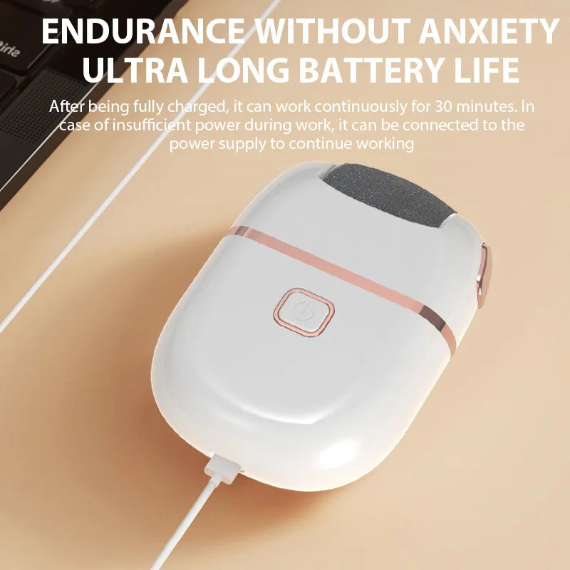 Rechargeable Electric Foot Grinder – Callus Remover & Heel Smoother
